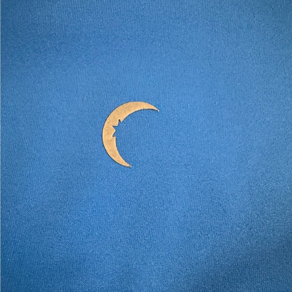 ZYIA ACTIVE "Light N Tight" Blue Tones Color Block LEGGINGS Hi-Rise Size Small - Picture 5 of 7